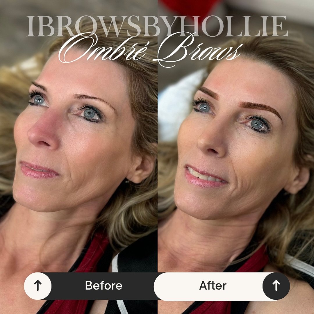 Gorgeous eyebrow transformation