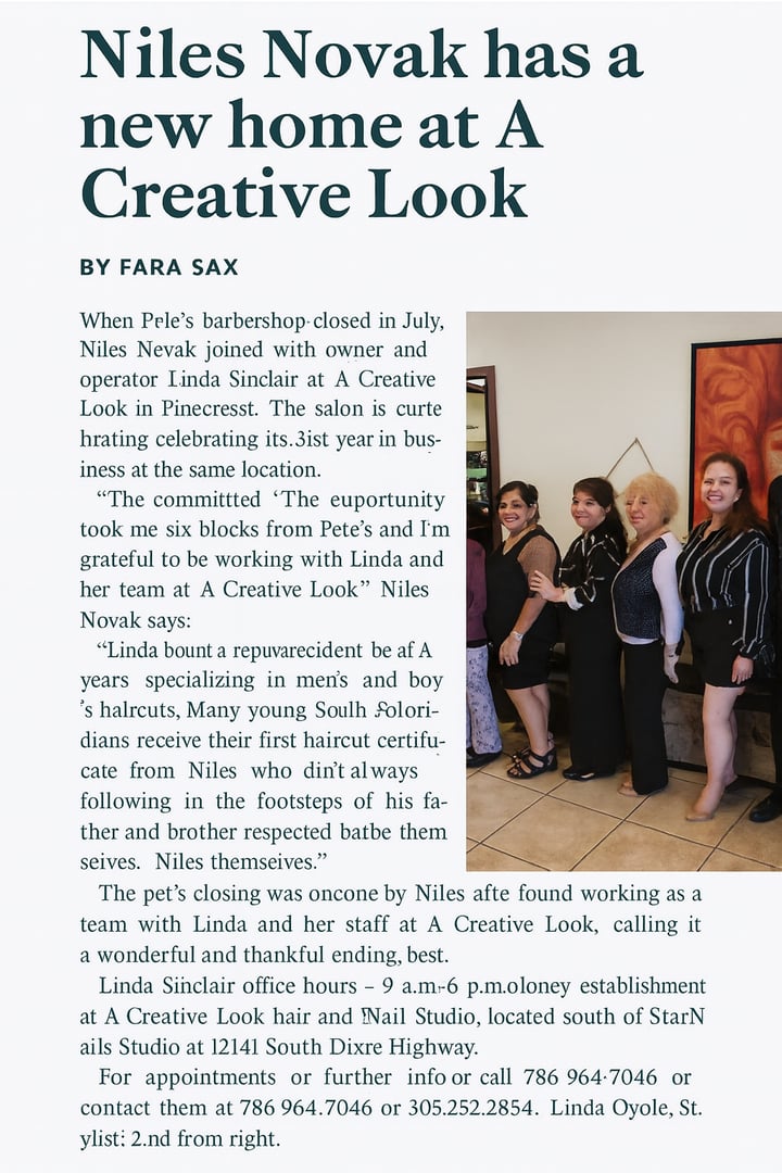 Linda - Owner & Master Colorist at A Creative Look