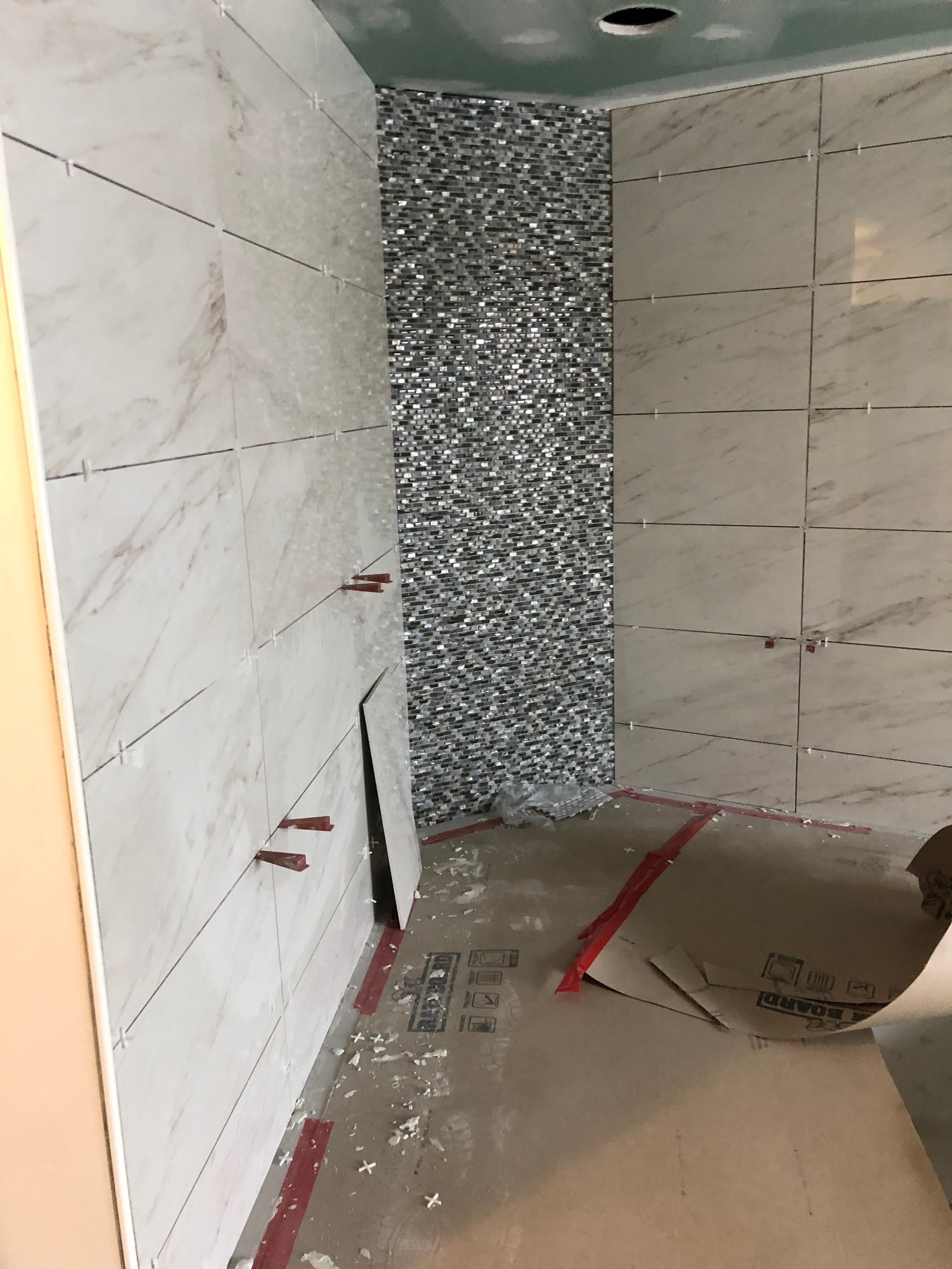 Sara Eagle Casino tile installation detail