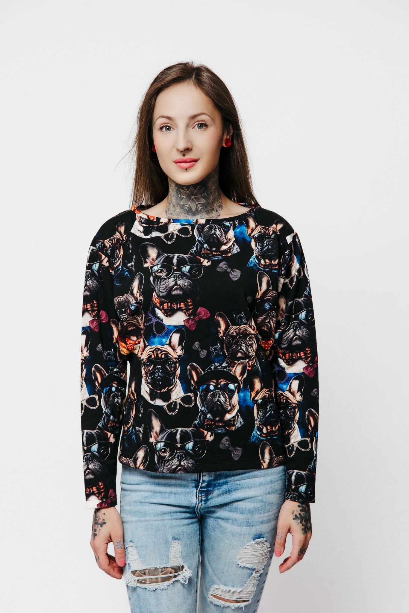 Bluzki z długim rękawem