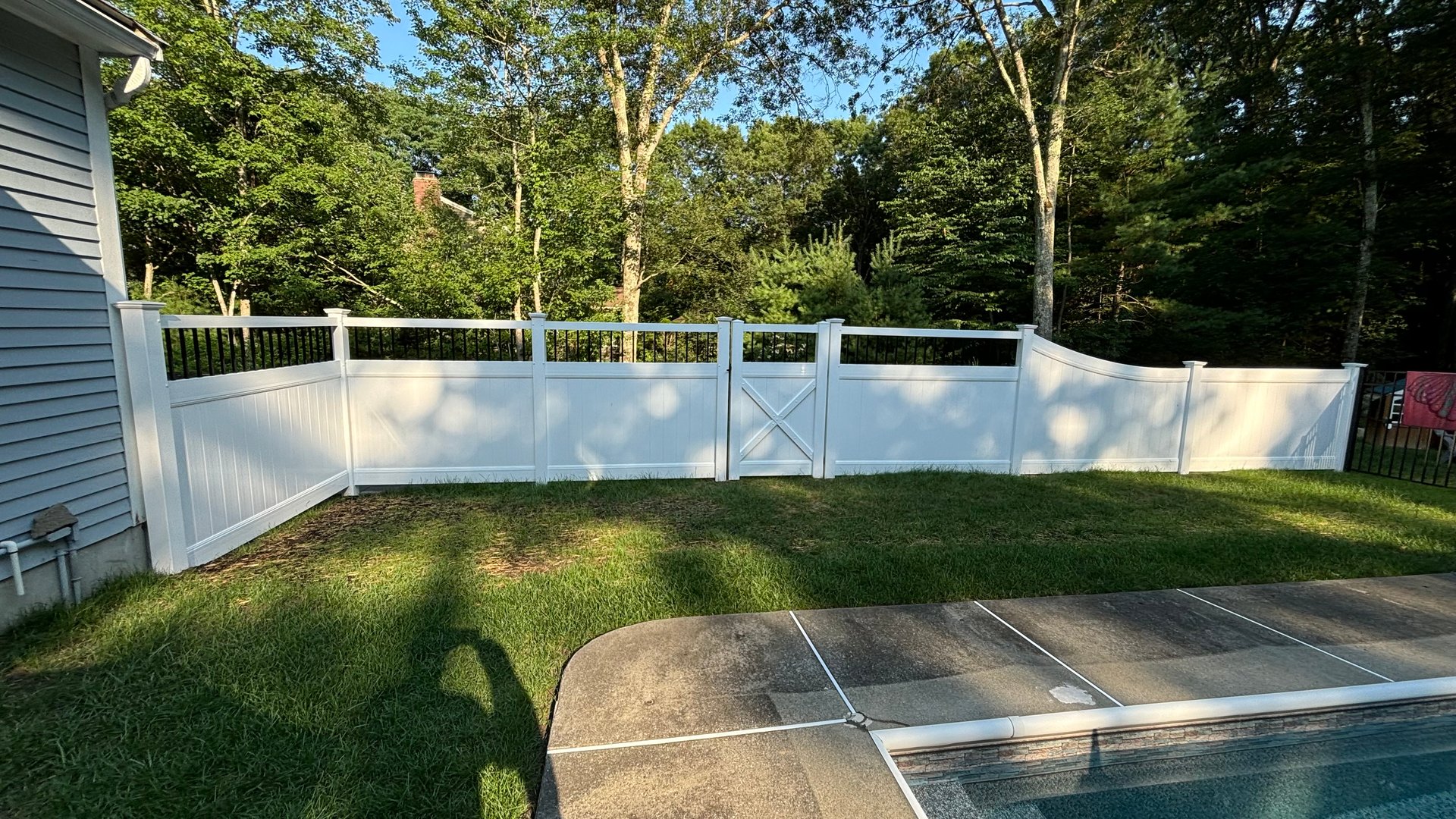 Fence installation project
