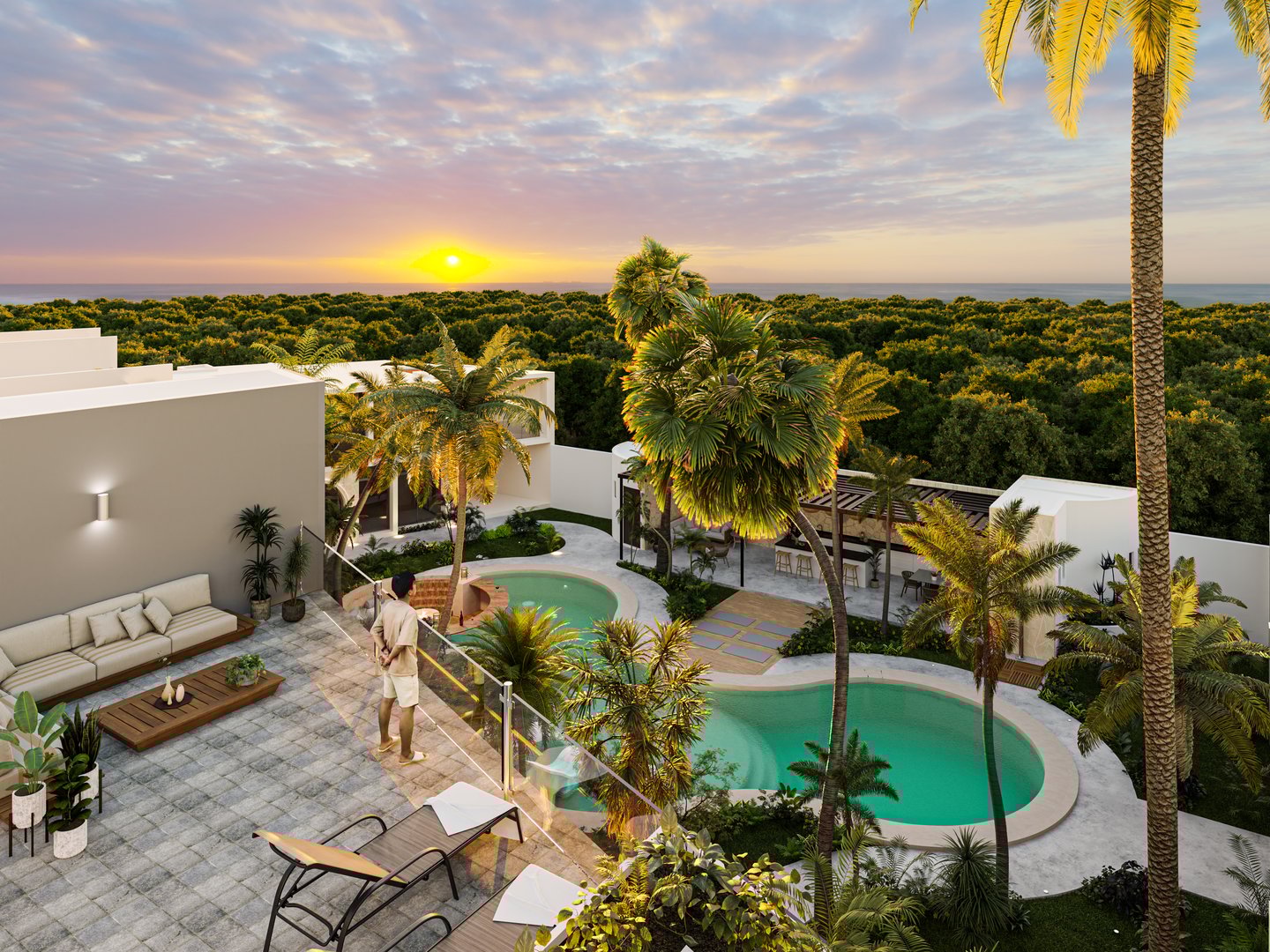 Render Laurel Luxury Garden