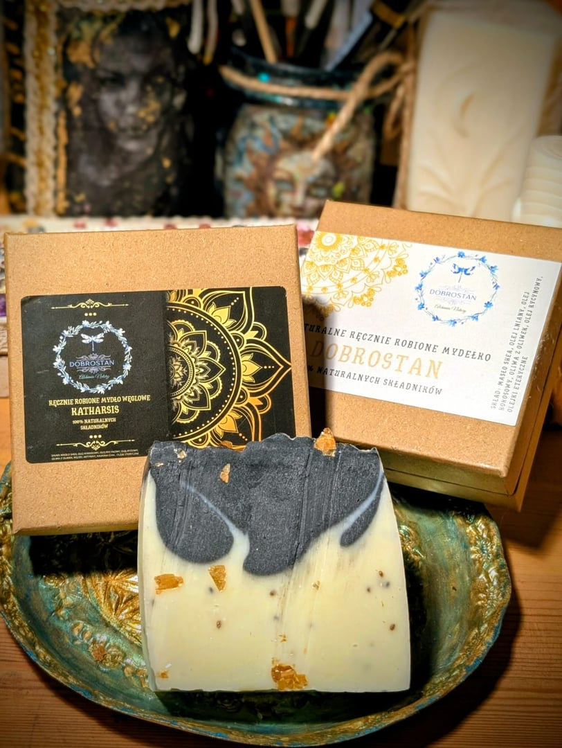 Mydło Sodowe Węglowe Duże