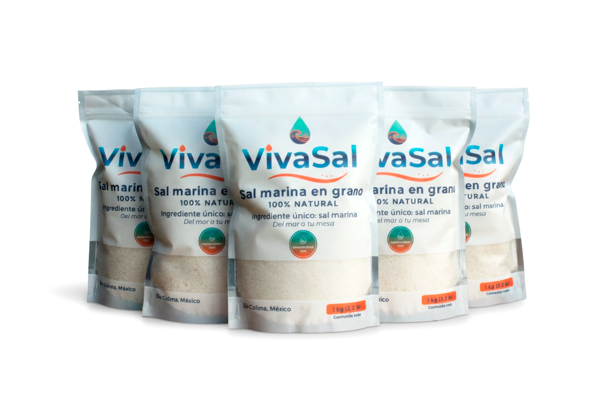 VivaSal 10kg - Sal marina natural de Colima