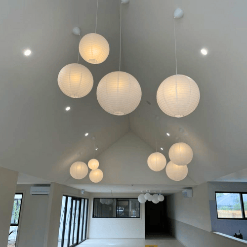 Outdoor roof lighting installation by Greater Geelong Electrical in Geelong, VIC