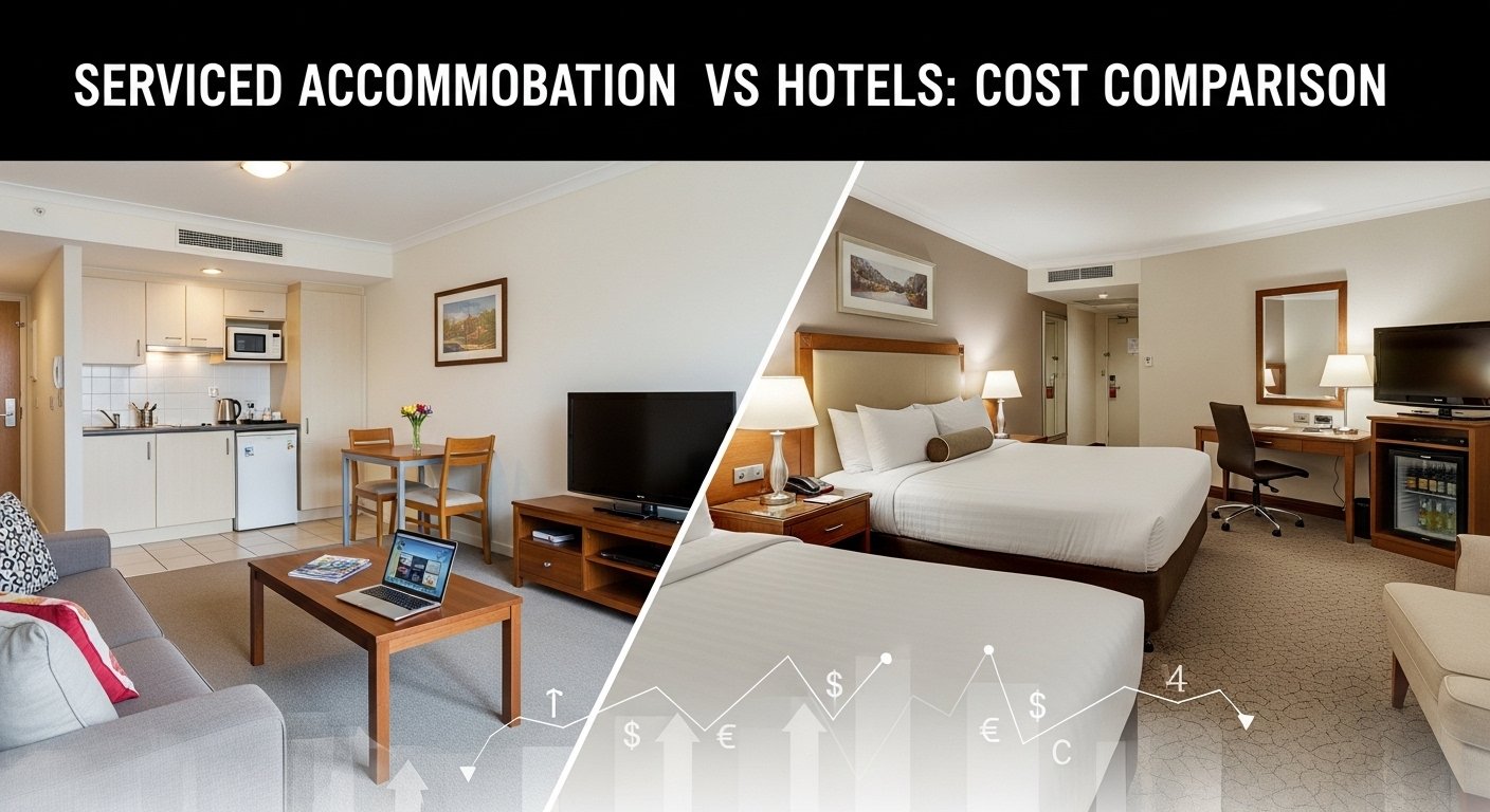 Serviced accommodation vs hotels comparison for contractors