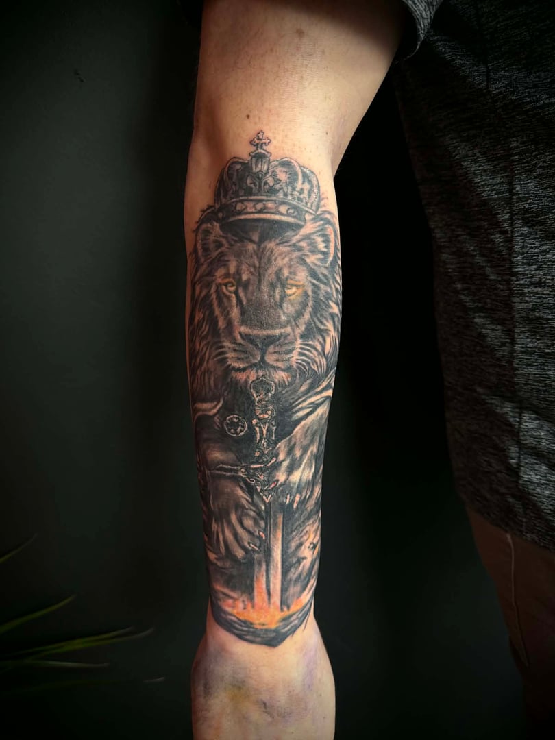 Sandor's tattoo work