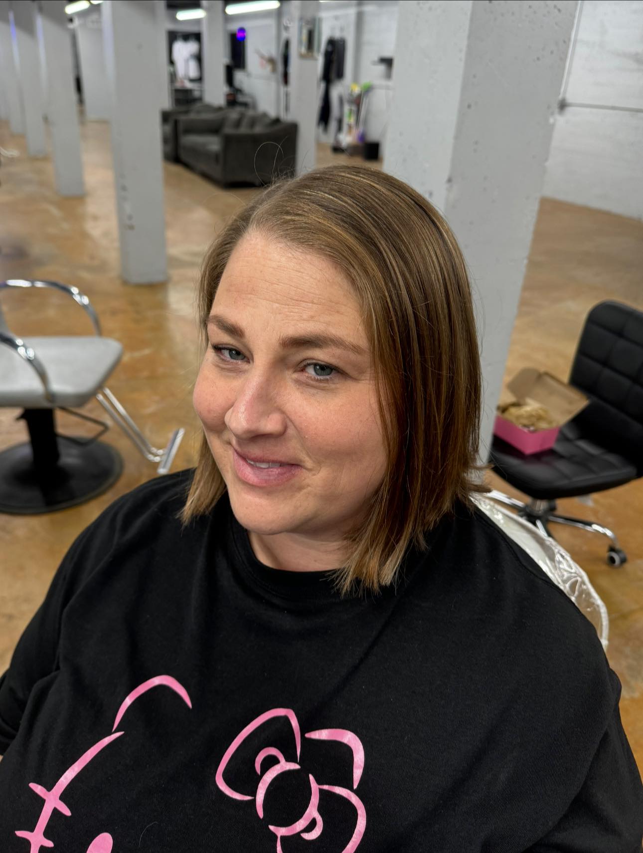 Brooklyn hair styling example