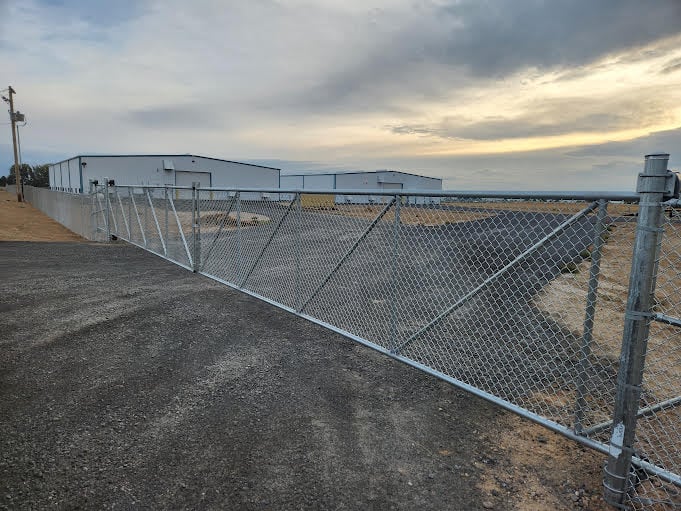 Metal Security Fence