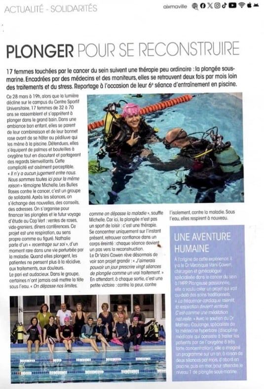 Article Mag Aix - Les Bulles Roses - Juin 2025