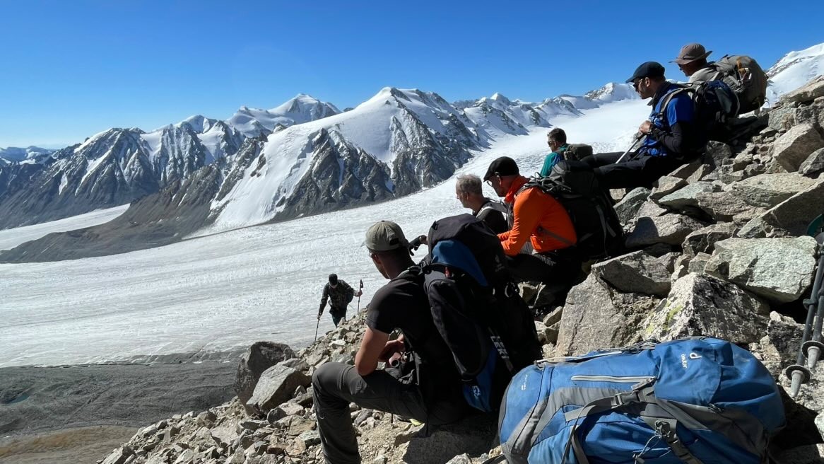 Touristes en Mongolie