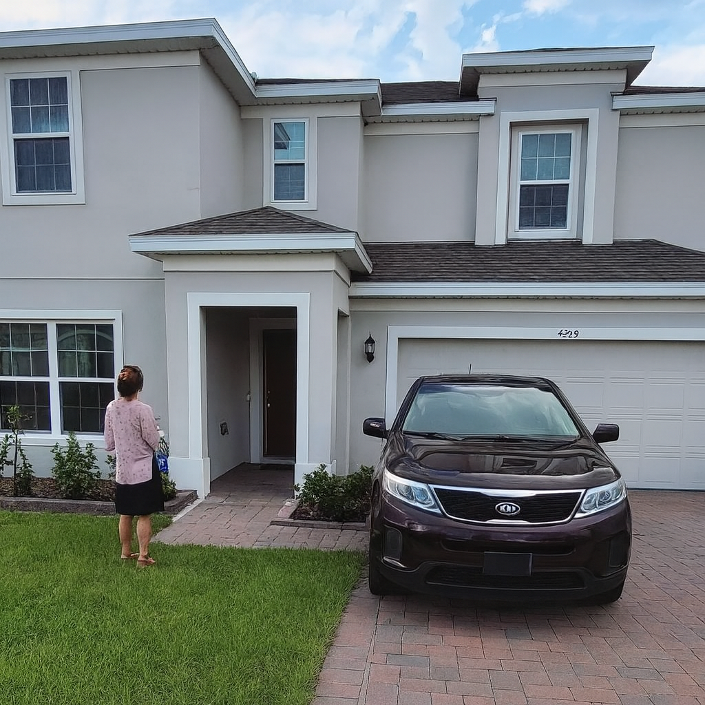 After gutter installation