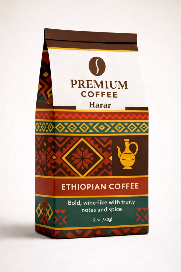 Ethiopian Harrar Coffee Package