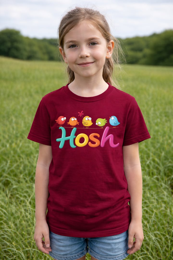HOSH Little Rascal Tee Maroon
