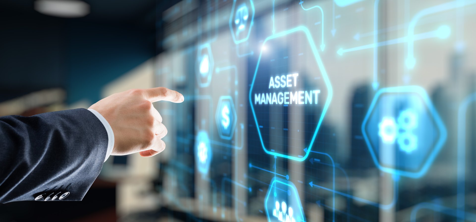 Asset management Business technology internet concept. Real Estate.