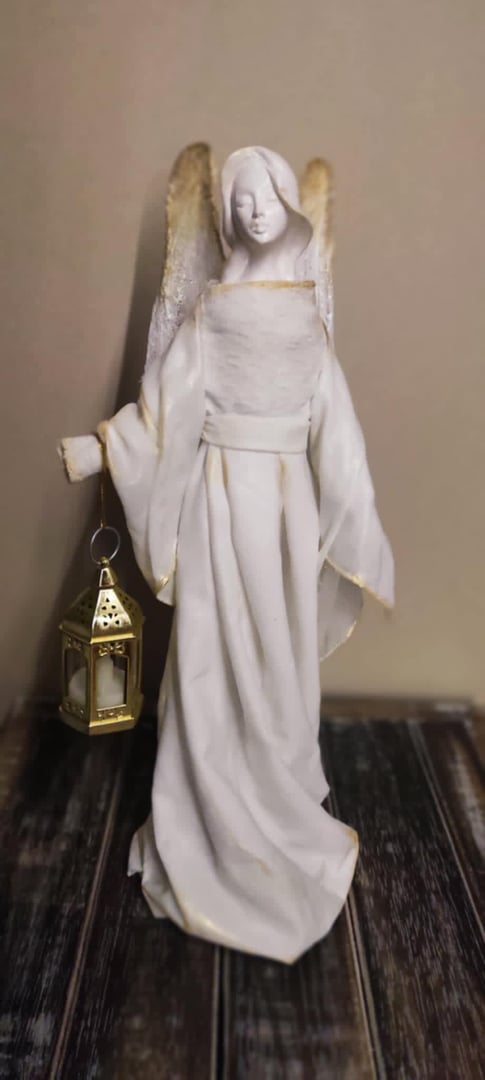 Ręcznie robiony anioł