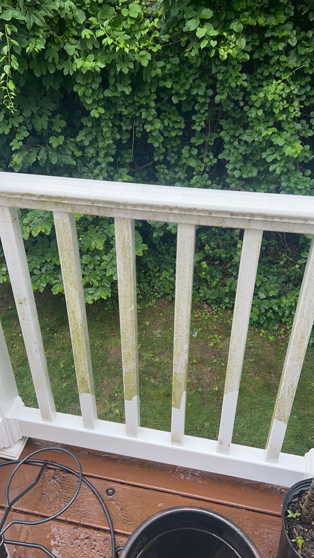 Soft wash house exterior cleaning