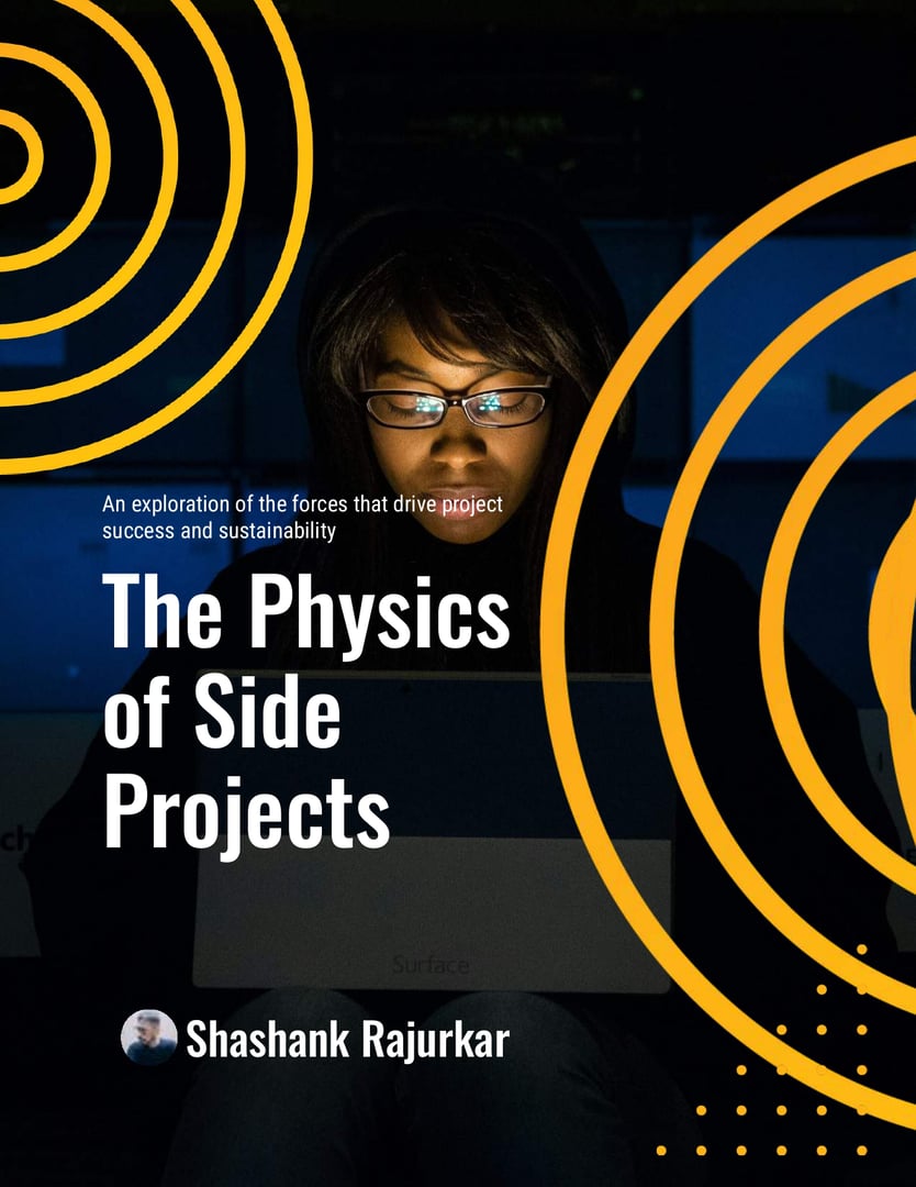 The Physics of Side Projects book cover