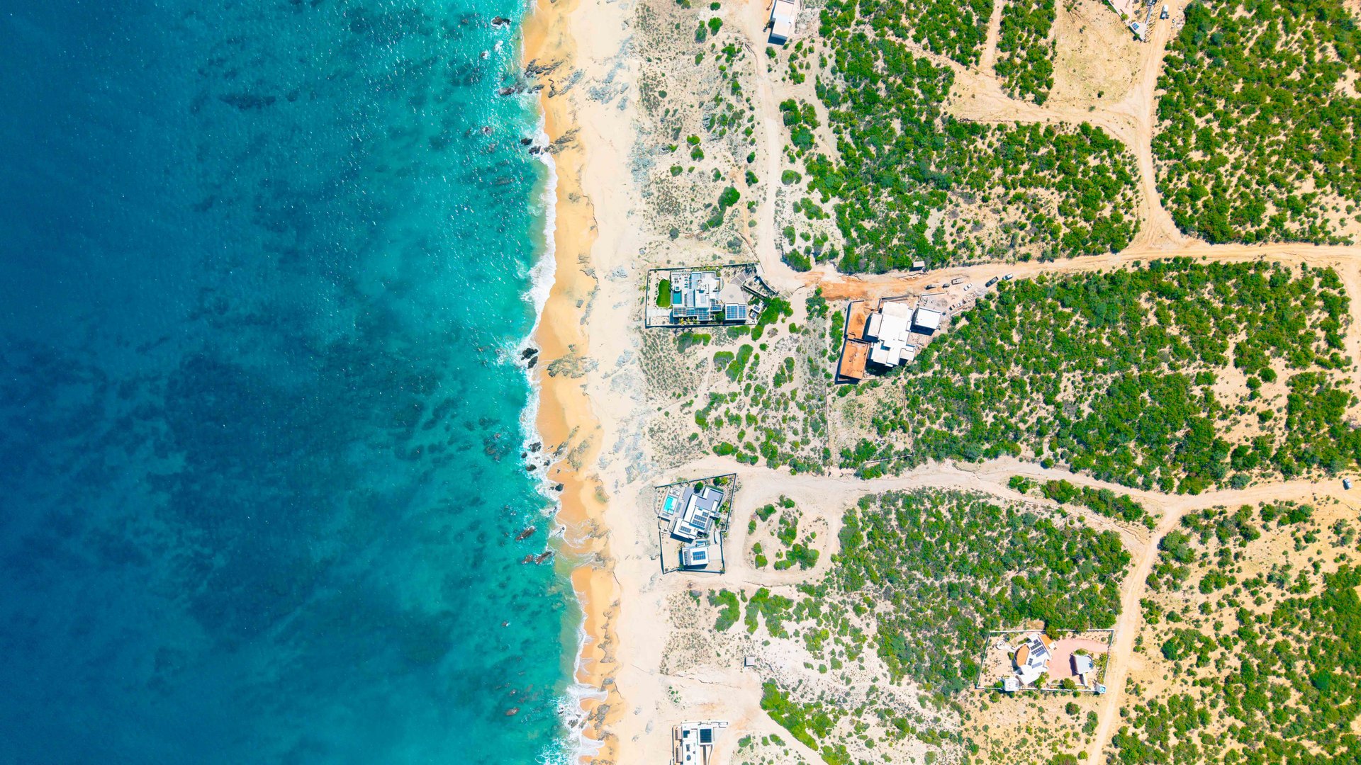 Ejemplo de fotografía aérea con drone