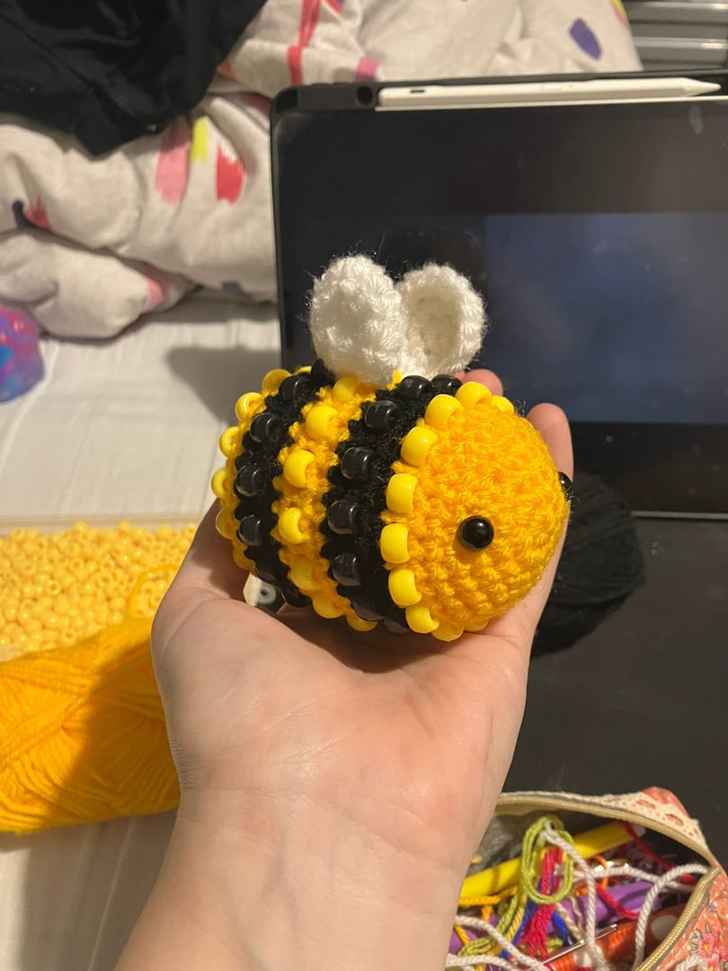 Crocheted Bee
