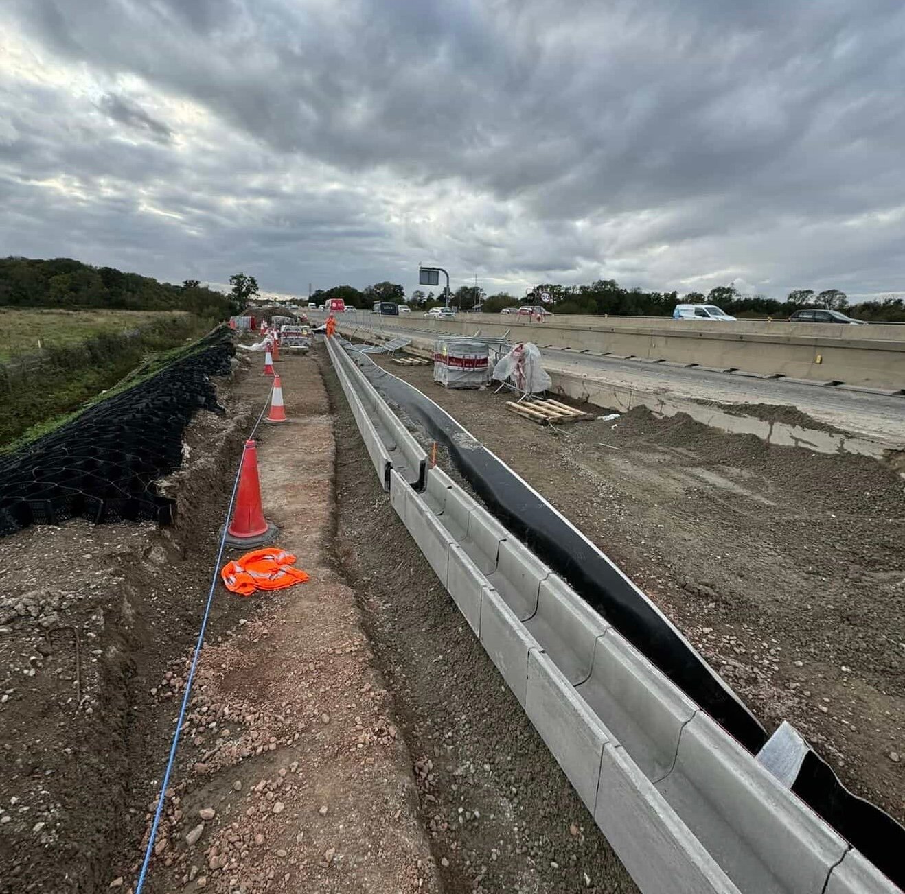 Patio construction project