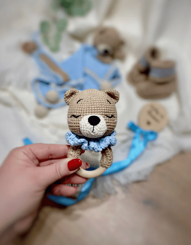 Grzechotka Miś - zdjęcie 3