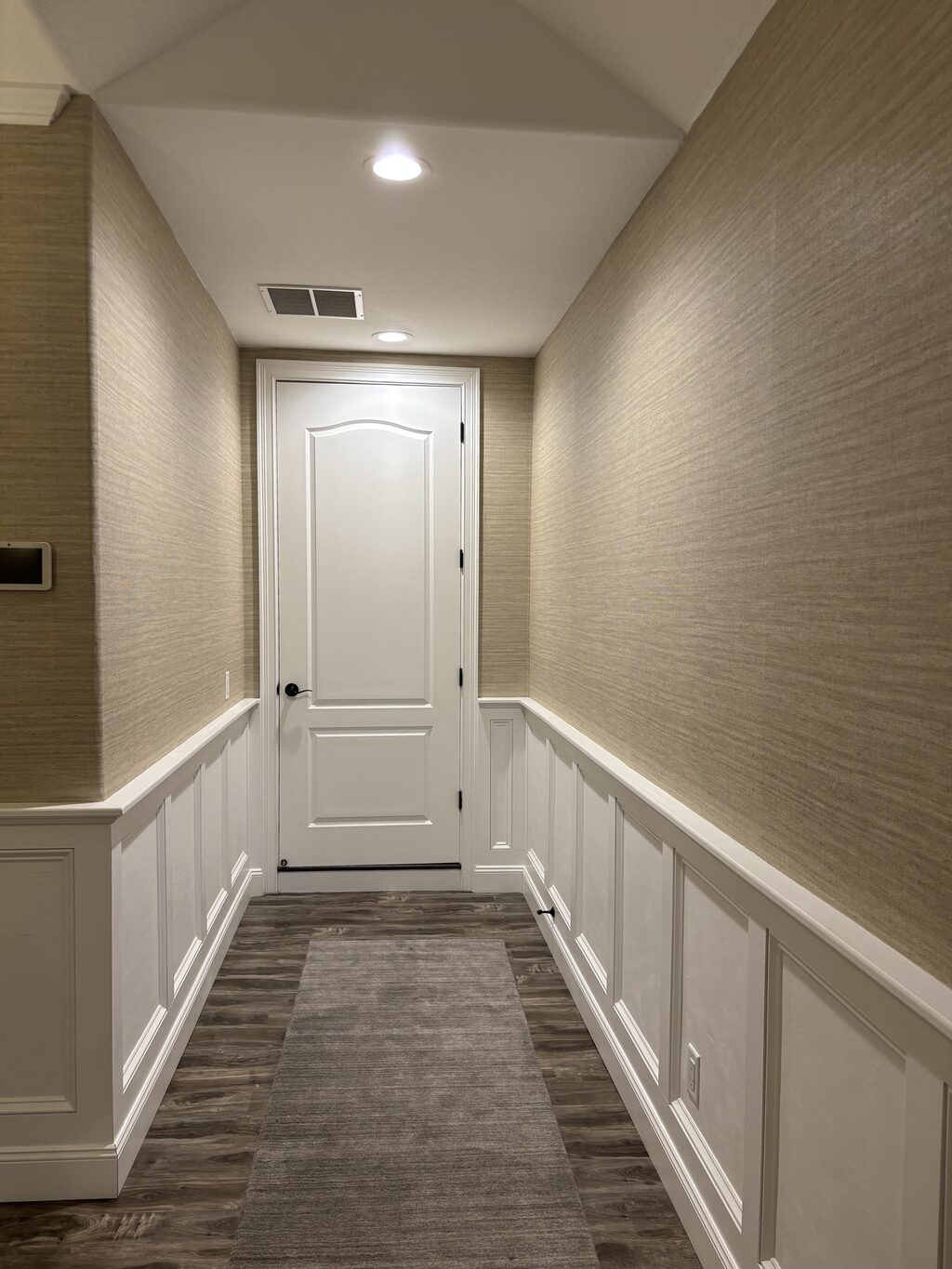 Wallpaper installation project