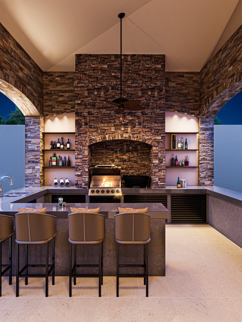 Ambiente interior contemporáneo