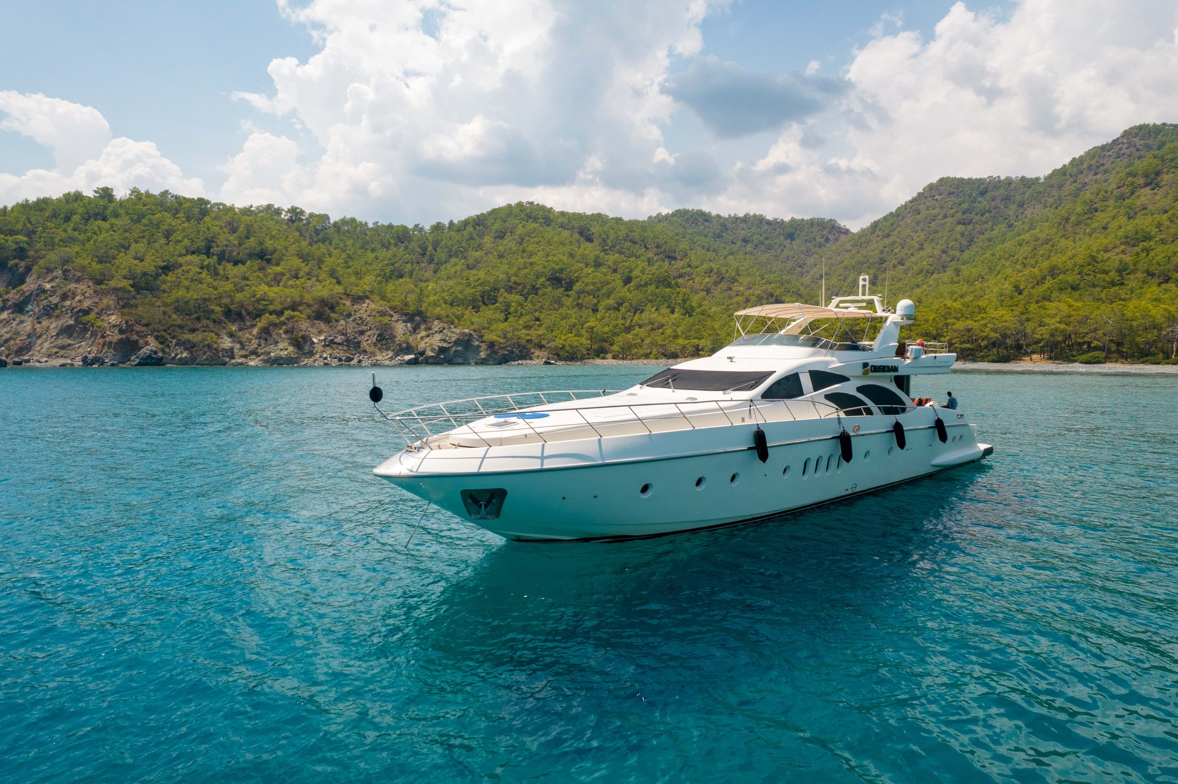 Slovenian coast yacht charter route hidden bays