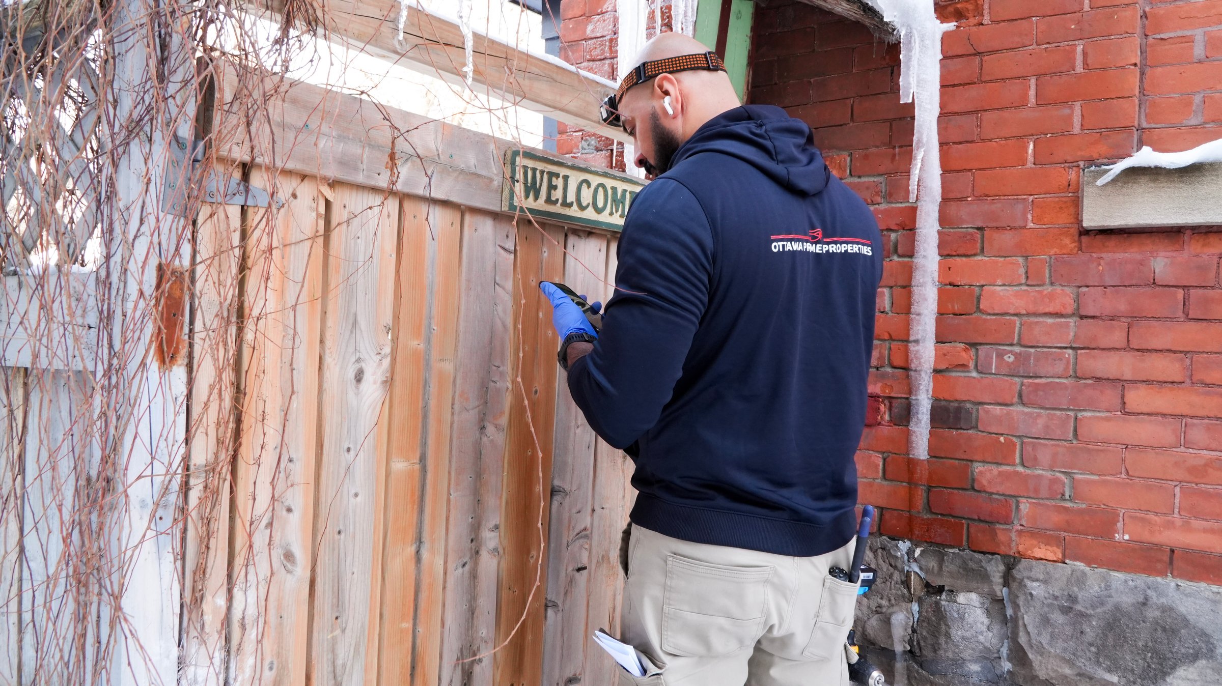 Modern open concept kitchen and living area