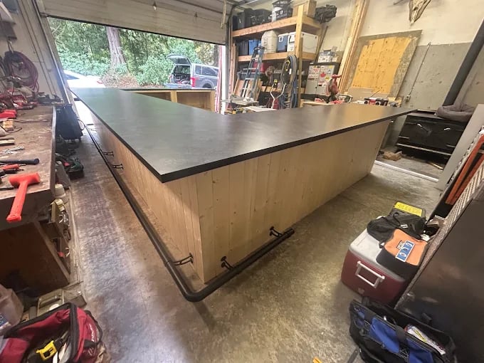 Kitchen renovation project 6