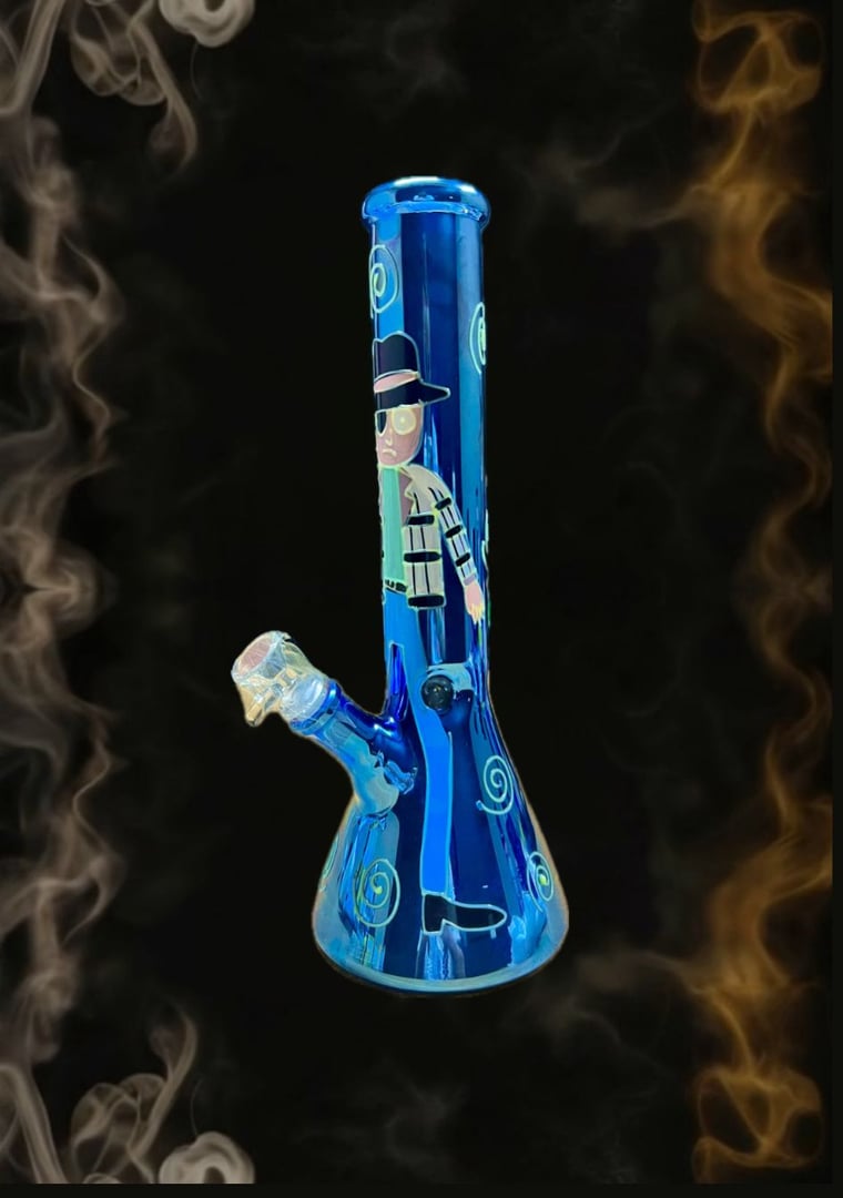 Rick & Morty Glow Bong