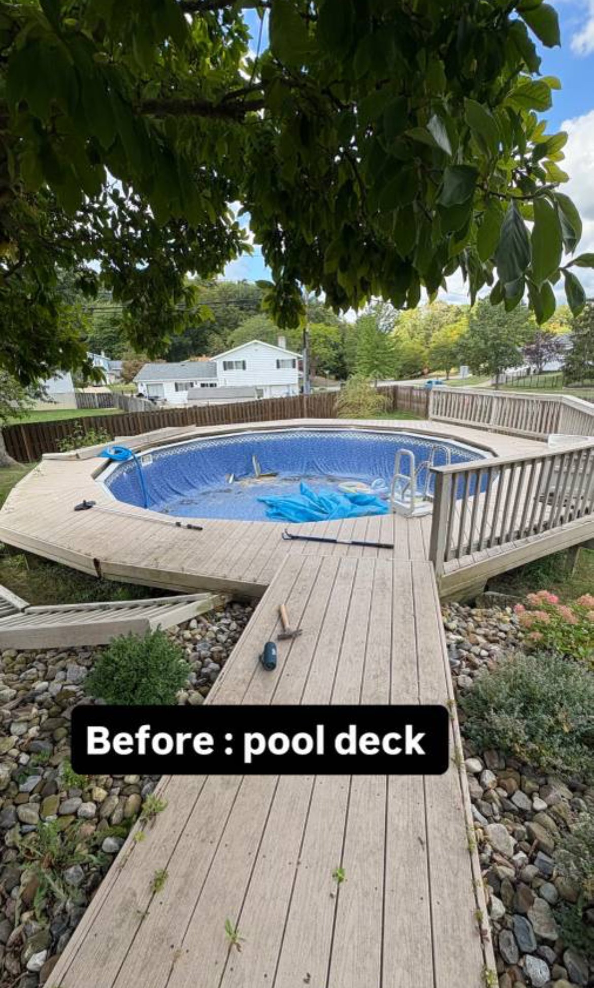 Property cleanout before - furniture and items piled up