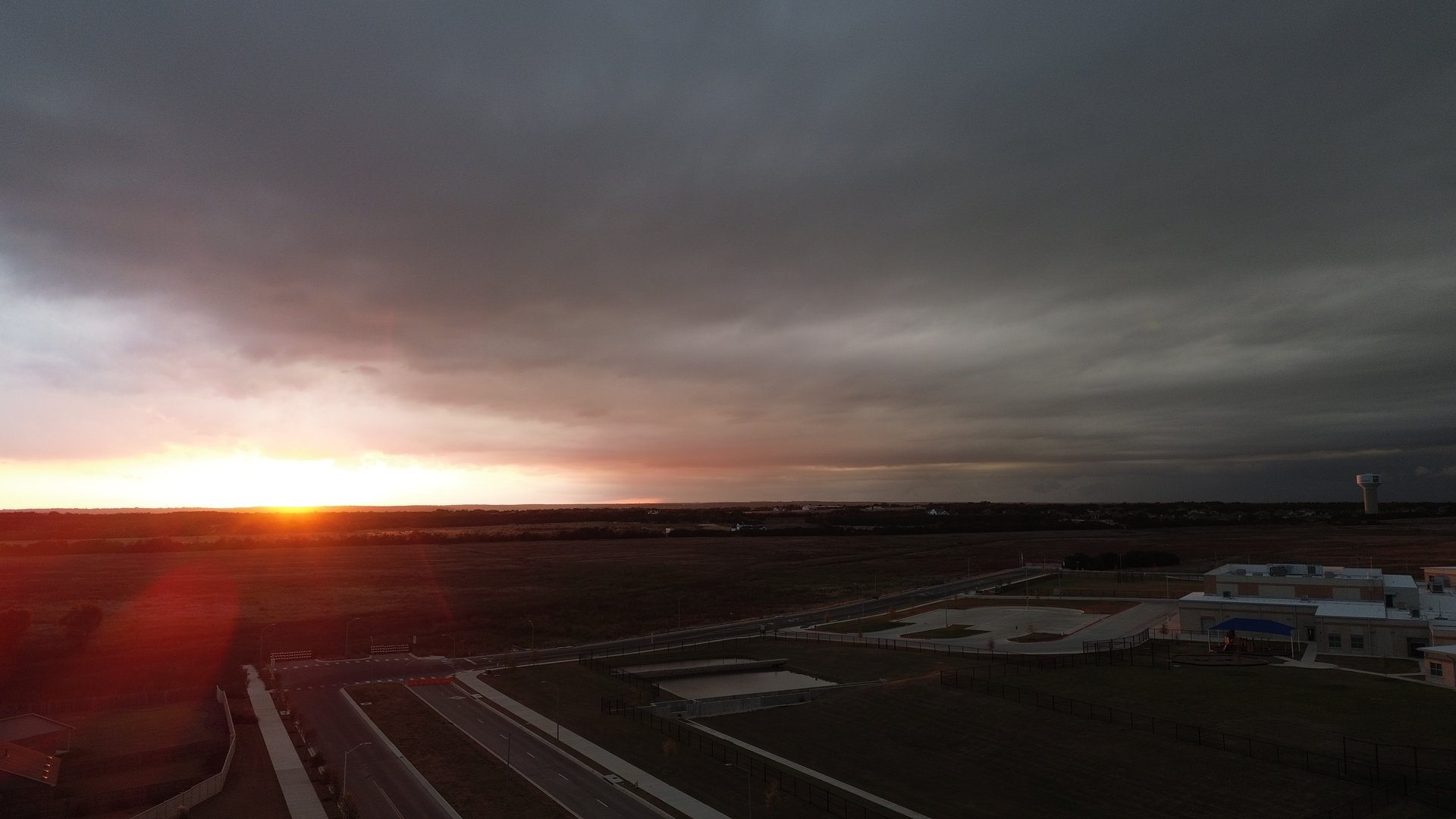 Professional aerial drone photography