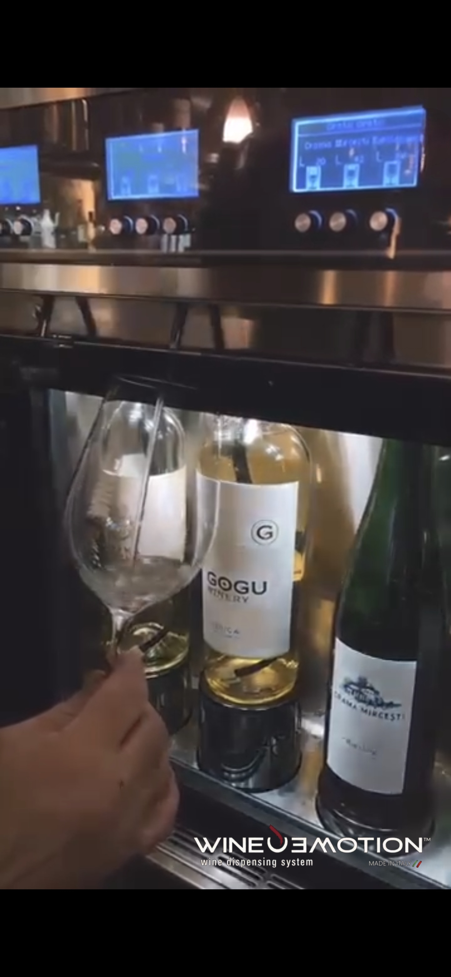 Dispensador de vino sin merma WineEmotion conservación perfecta cero desperdicio rentabilidad 40%