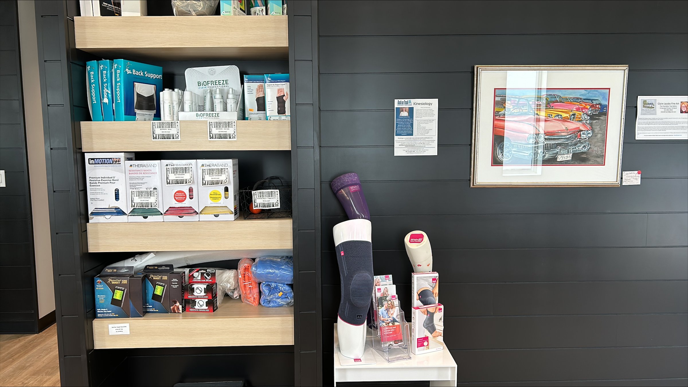 Available products at Perth clinic