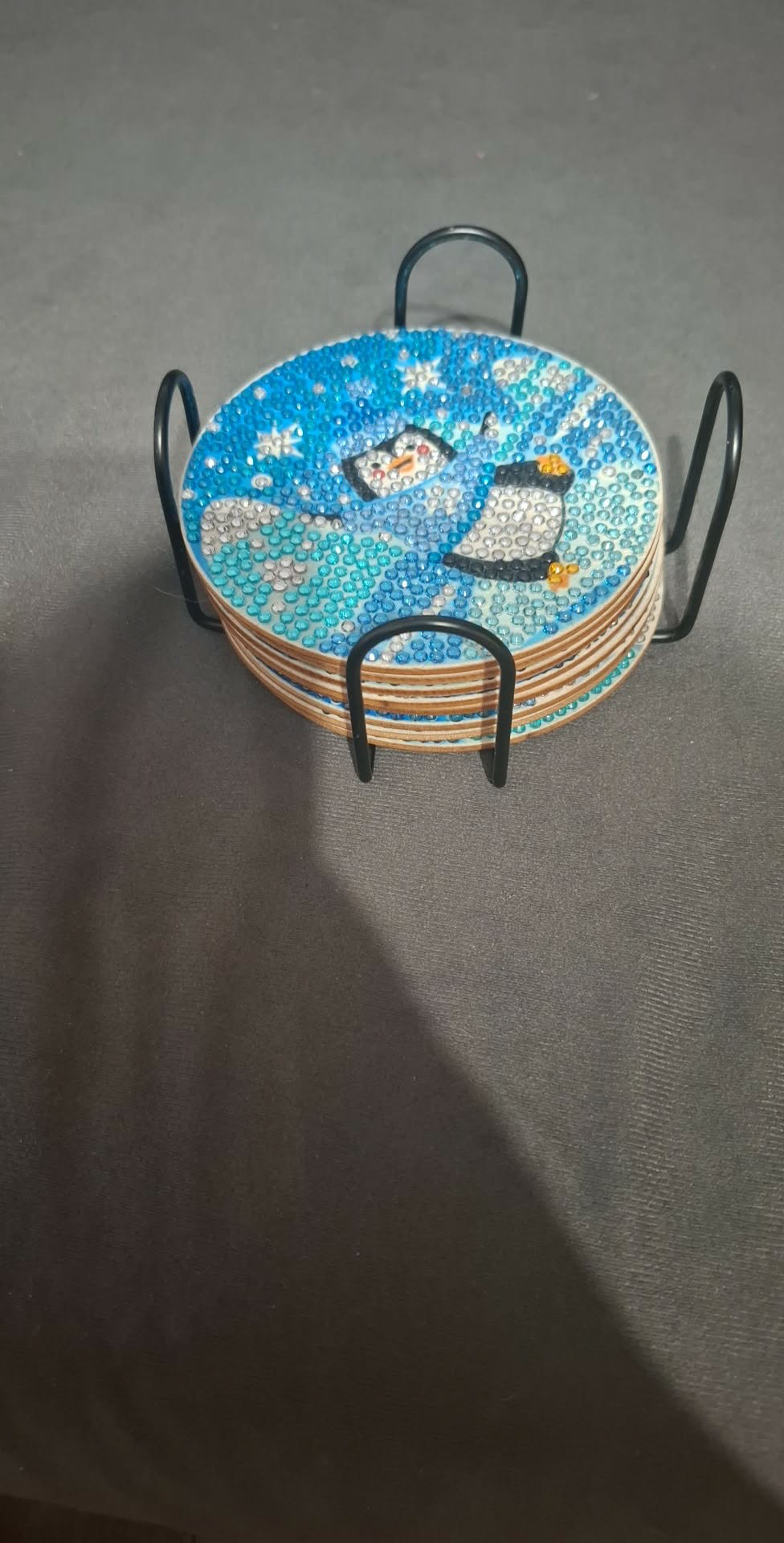 Podstawki diamentowe pod kubeczki