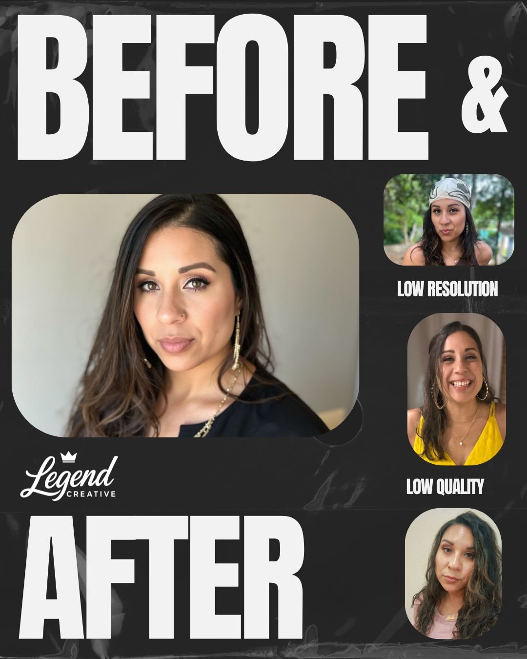 After headshot transformation