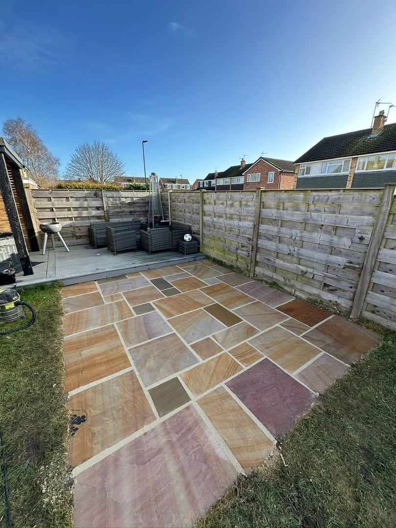 Flags after cleaning and sealing