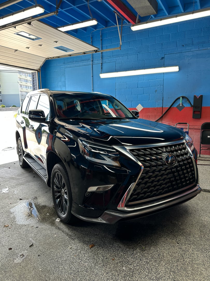 Professional car detailing results