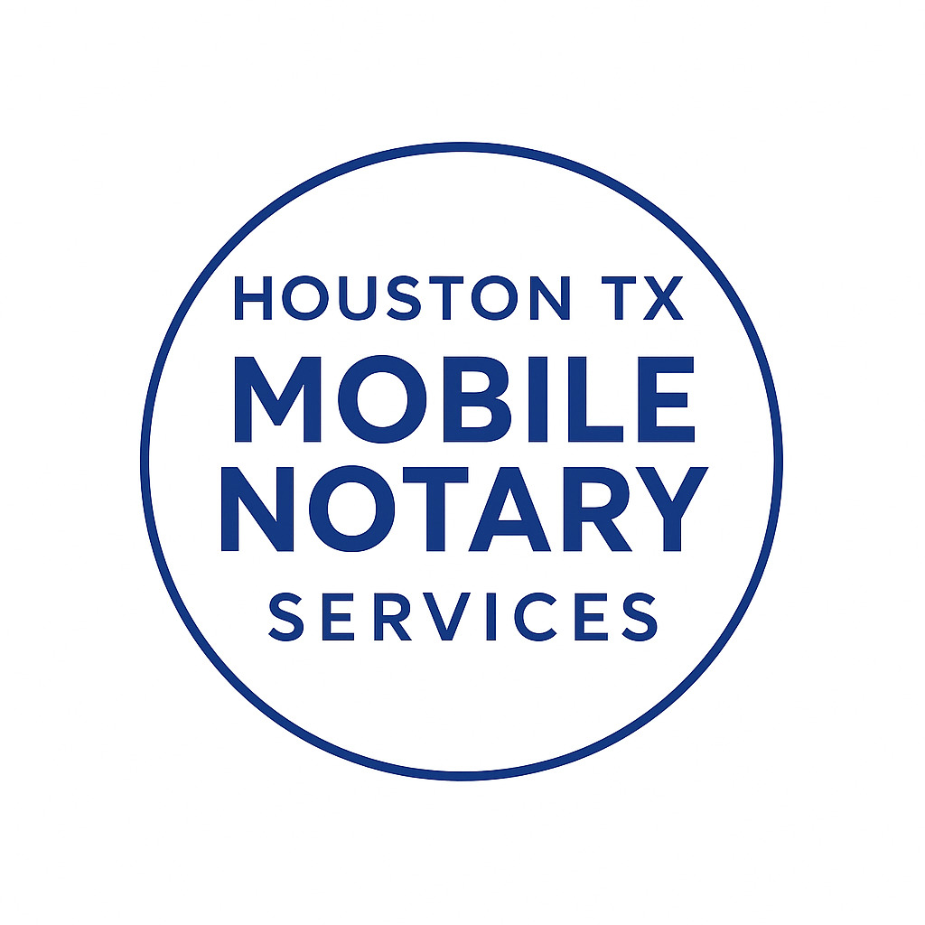 Houston TX Mobile Notary