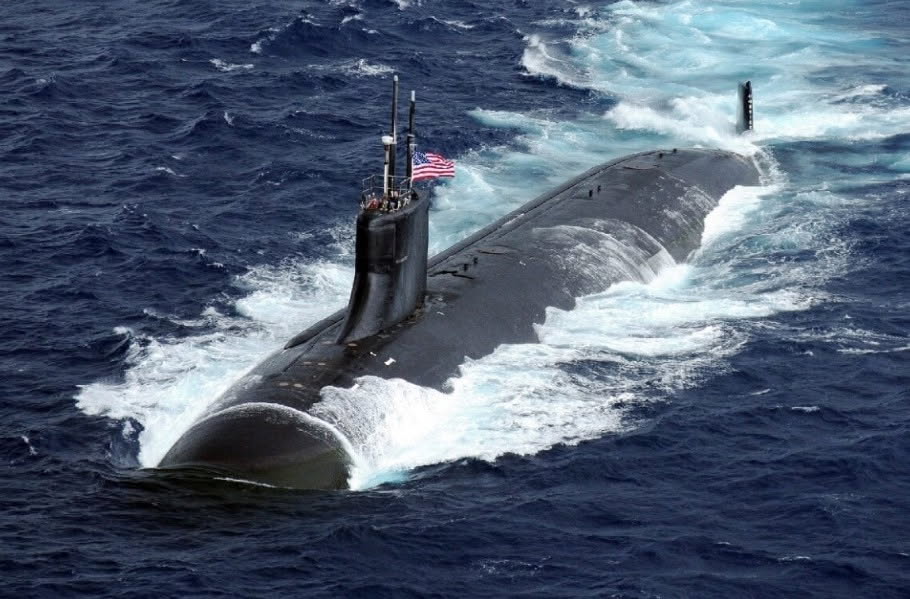 US Navy nuclear submarine