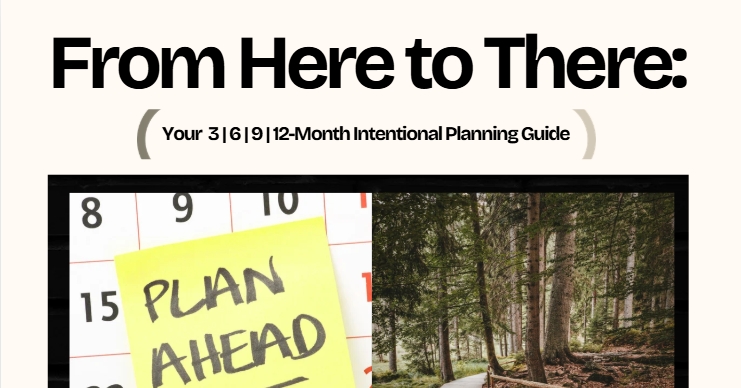 From Here to There Planner cover