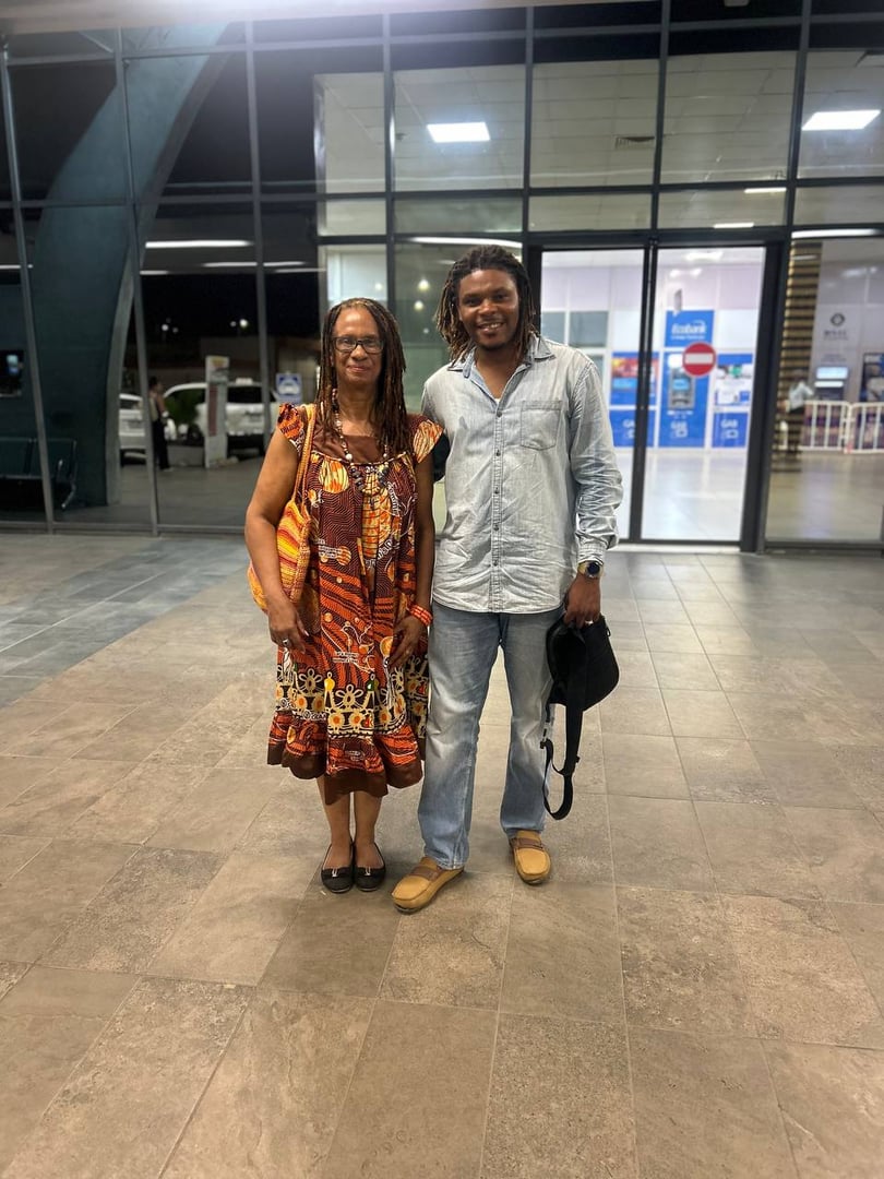 Arrivée à l'aéroport du Bénin
