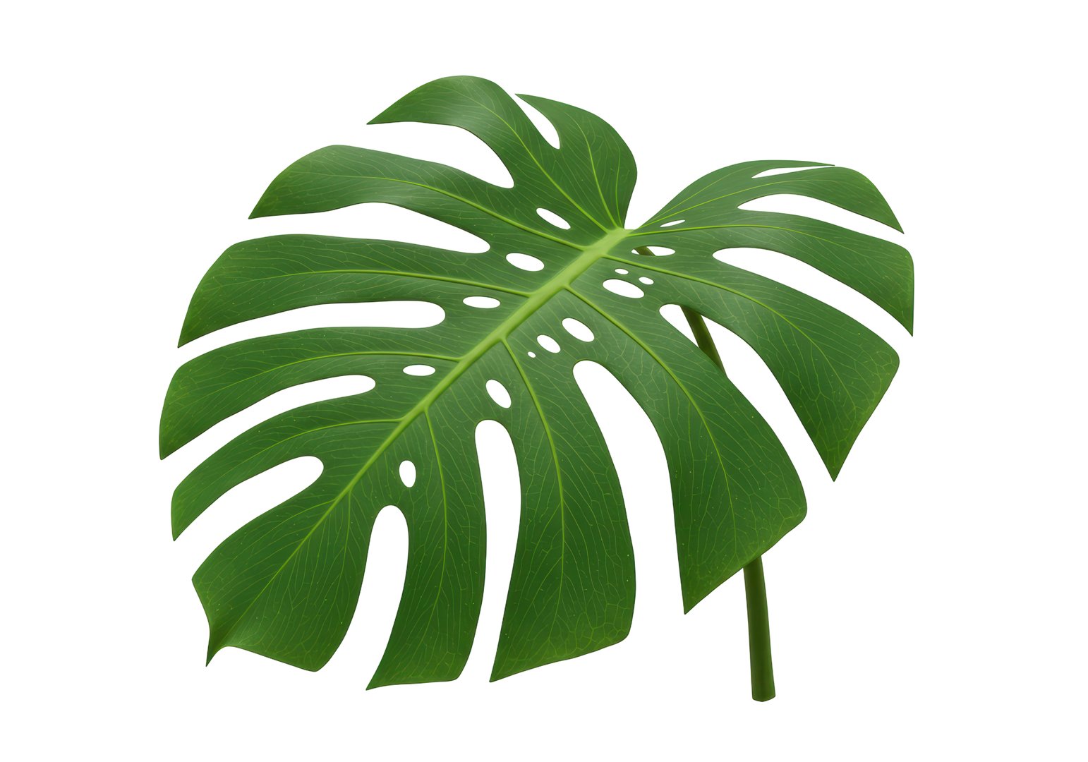 Tropical monstera