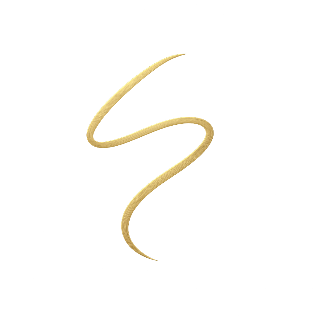 Abstract glowing spiral design on a dark background, emitting a warm yellow light.
