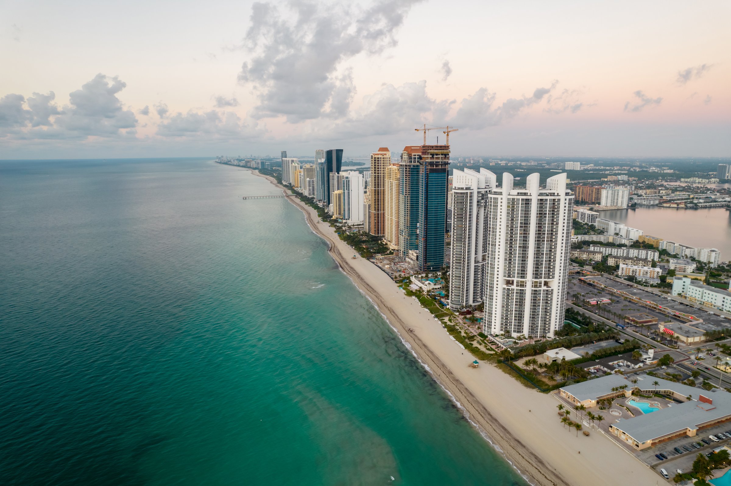 Beachfront real estate in Sunny Isles Beach FL USA