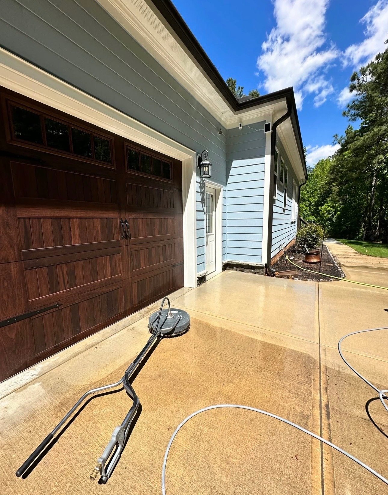 Driveway cleaning