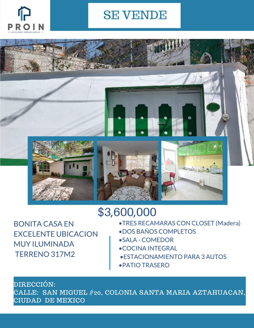 Se vende Santa Maria