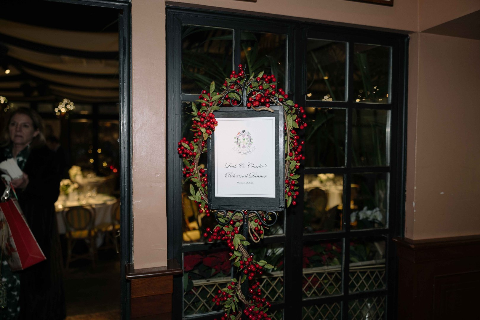 River Café Brooklyn New York City rehearsal dinner celebration with Manhattan skyline views